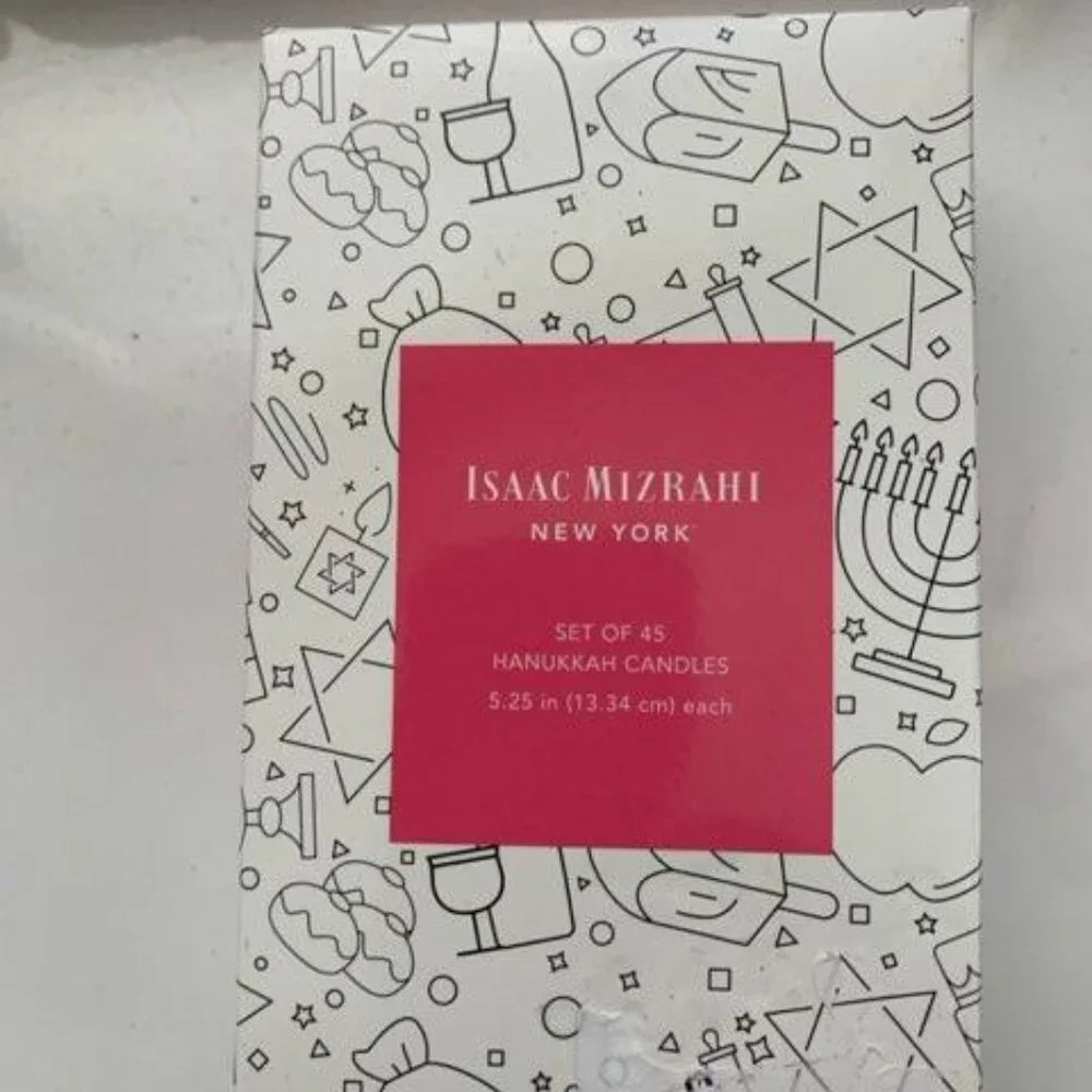 Isaac Mizrahi Hanukkah candles